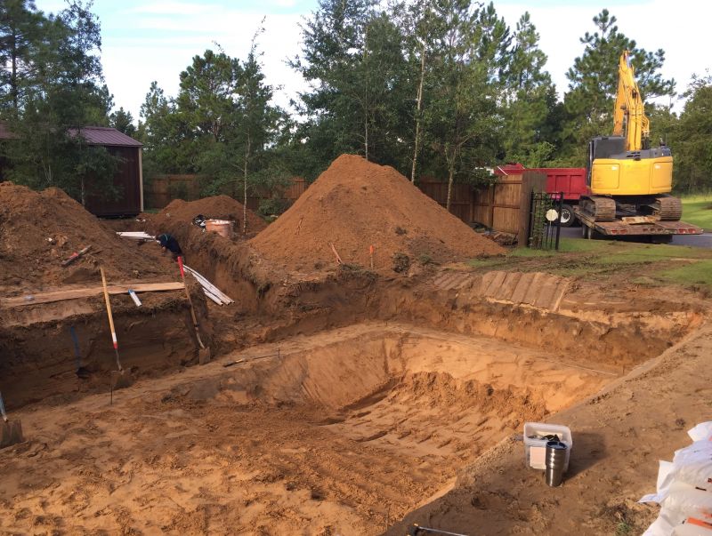 Service Locations for Pool Excavation
